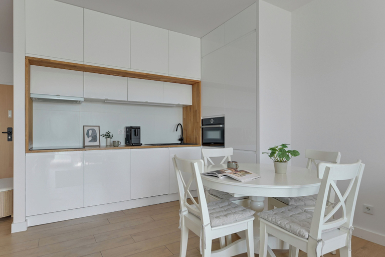 Private kitchenette 3, Slow Seaside Brzeźno by Lion Apartments, Gdańsk City