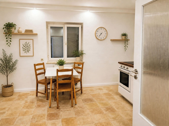 Private kitchen 4, 1OG R City Wohnung Balkon nähe Salzburg, Berchtesgadener Land