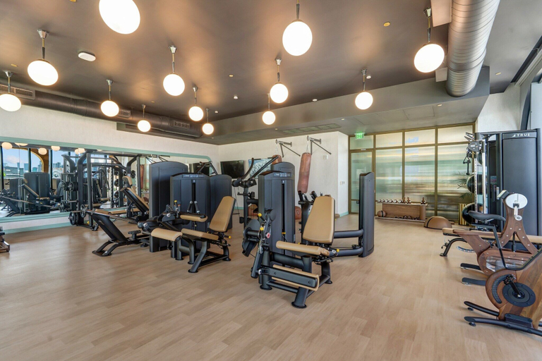 Fitness facility 4, Luxury Miami 1BR Apt with Pool, Miami-Dade