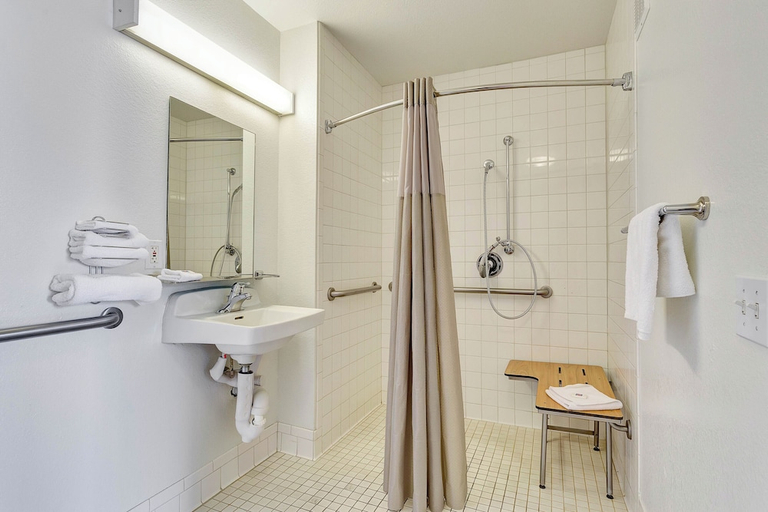 Bathroom 4, Motel 6 – Santa Rosa, CA - South, Sonoma