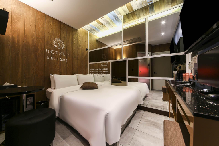 Bedroom 2, Eunpyeong Y HOTEL, Eun-pyeong