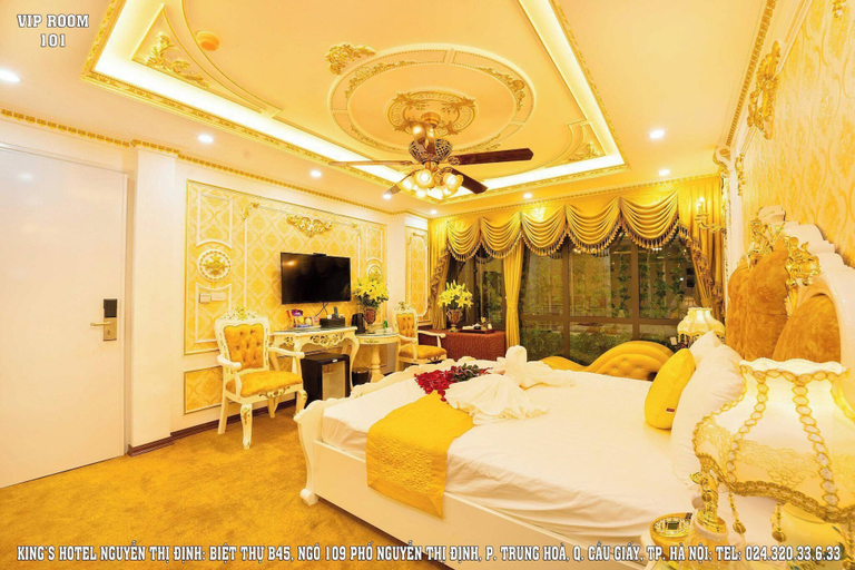 Bedroom 3, King's hotel Nguyen Thi Dinh, Cầu Giấy