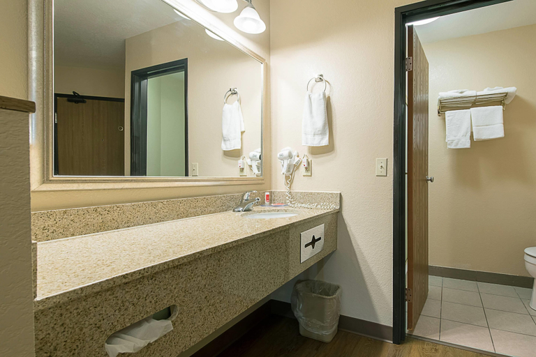 Bathroom 4, Econo Lodge Buckley Bonney Lake, Pierce