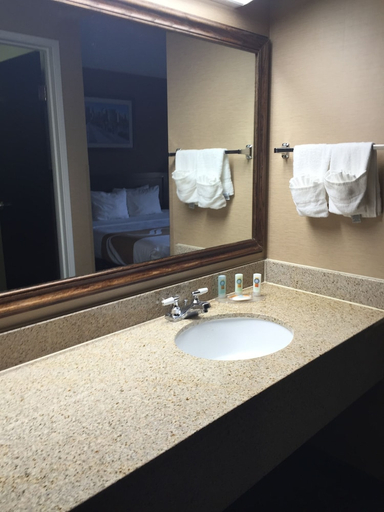 Bathroom 4, Quality Inn Elgin I-90, Kane