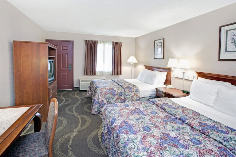 Bedroom 3, Motel 6 Alsip, IL, Cook