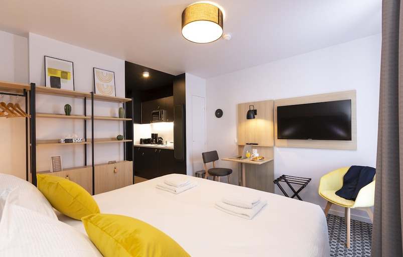 Bedroom 4, Appart Hotel Odalys City Le Havre Les Docks, Seine-Maritime