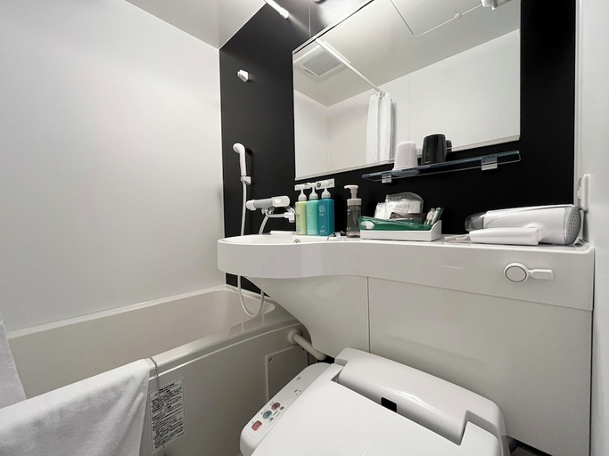 Bathroom 4, Hotel Route Inn Rifu, Rifu