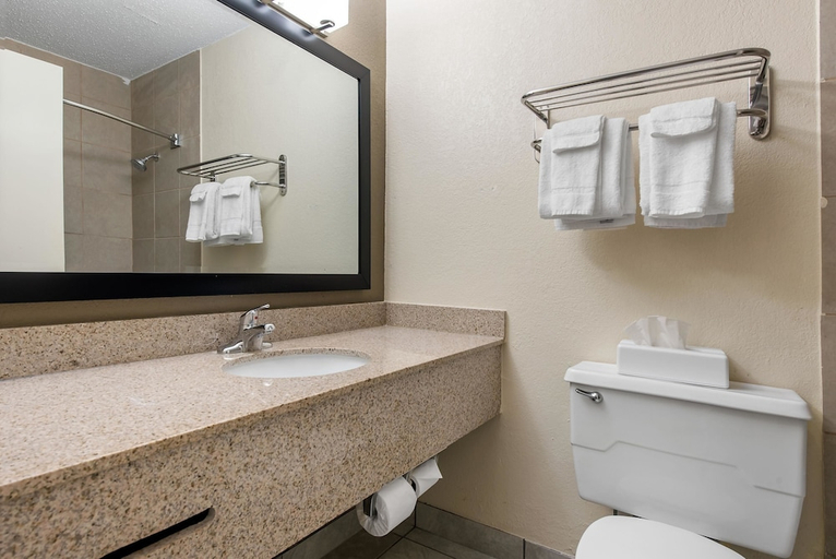 Bathroom 4, Quality Inn & Suites Lafayette I-65, Tippecanoe