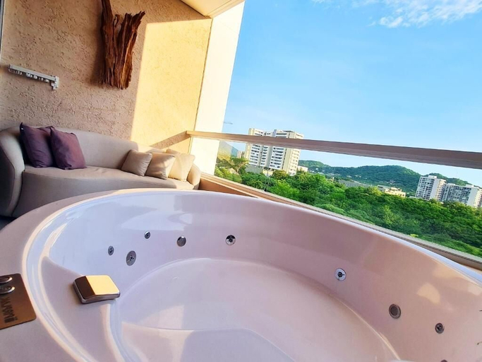 Balcony 2, Suite Con Jacuzzi Privado Vista A Reserva Y Mar, Santa Marta (Dist. Esp.)