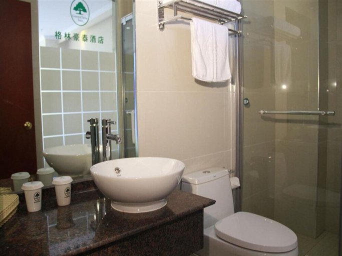Bathroom 4, グリーンツリー(エコノミーホテル), Chaohu