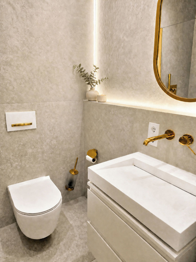 Bathroom 3, UG Neubau City Wohnung (optional Pool+Gym+2tes Bad extra buchbar), München