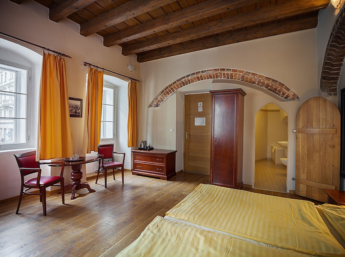 Bedroom 2, Hotel & Residence U Tri Bubnu, Praha 1