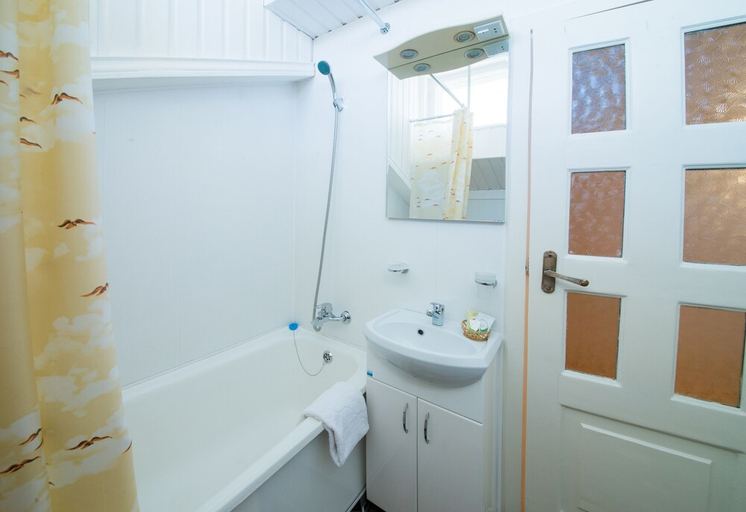 Bathroom 3, Hotel Okolitsa, Zav'yalovskiy rayon