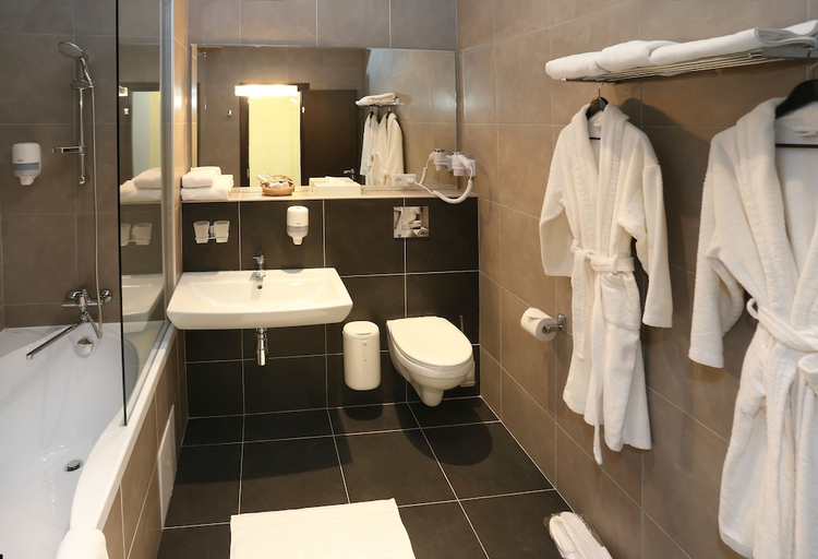 Bathroom 3, City Hotel Sova, Kstovskiy rayon