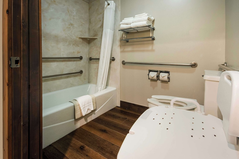 Bathroom 4, SureStay Plus Hotel by Best Western Rexburg, Madison