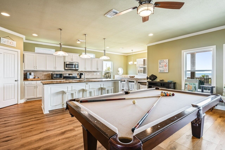 Private kitchen 4, Beachy Keen 3 Bedroom Home, Galveston