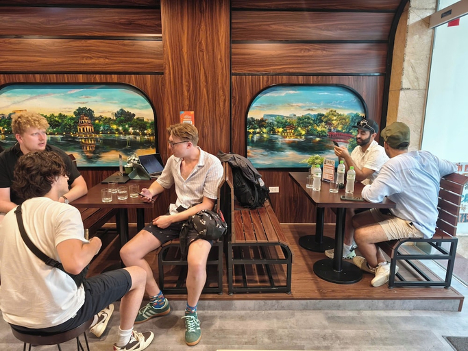 Public Area, Wanderlust Station Hostel, Ba Đình