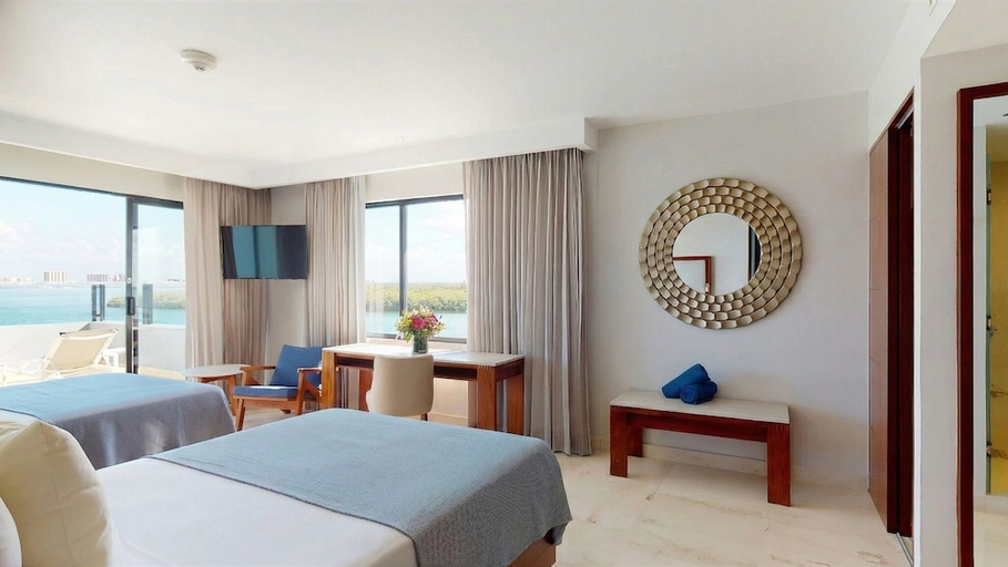 Bedroom 2, Park Royal Beach Cancun - All Inclusive, Benito Juárez