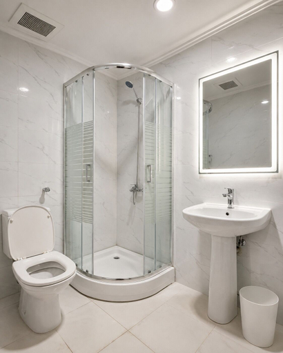 Bathroom, Apartment in Makkah, Makkah