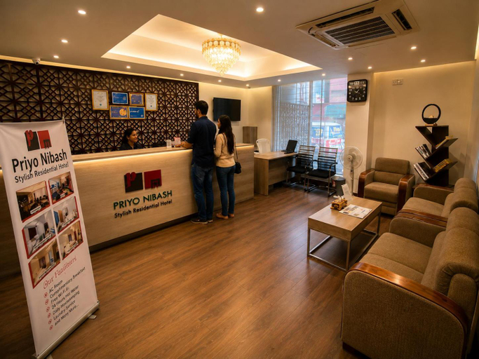 Public Area, Priyo Nibash Stylish Residential Hotel, Dhaka