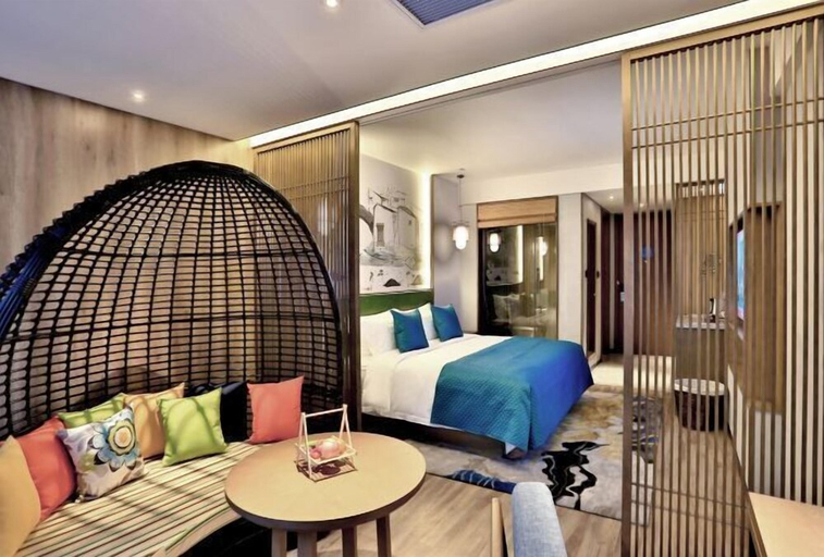 Bedroom 2, メフッド・レスティー(MEHOOD LESTIE)ホテル(101), Nantong