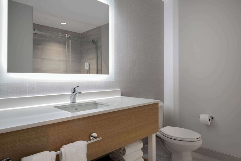 Bathroom 4, Quality Inn & Suites, Leeds and Grenville
