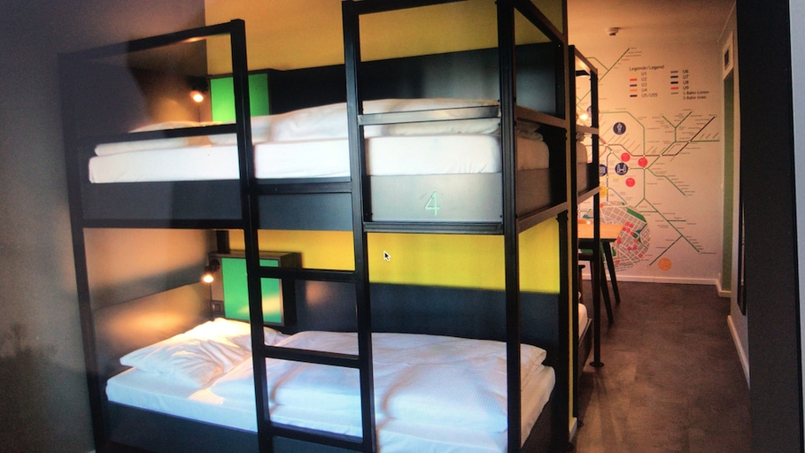 Bedroom 2, Grand Hostel Berlin Urban, Berlin