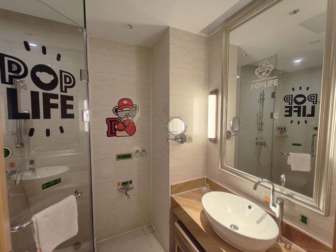 Bathroom 3, Best Sleep International Hotel Shenzhen Tanglang Metro Station, Shenzhen