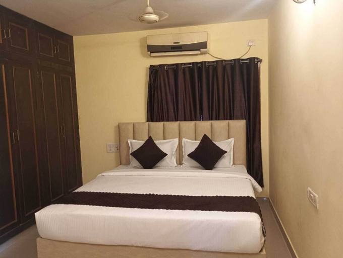 Bathroom 2, Homeroots Service Apartment, Hyderabad