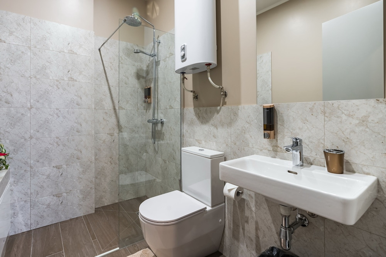 Bathroom 3, Green Loft Hotel, Sankt-Peterburg gorsovet
