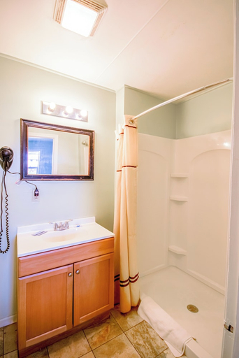 Bathroom 3, Travelier Motel, Macon
