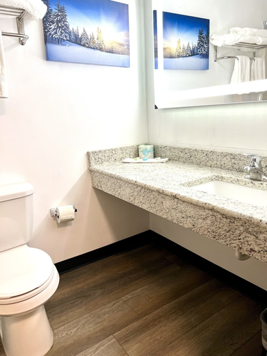 Bathroom 4, Quality Inn & Suites, Aroostook