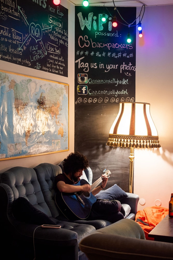 Public Area, Cinnamon Sally Backpackers Hostel, Riga