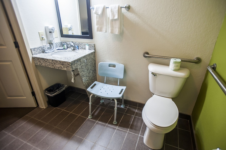 Bathroom 4, Sleep Inn Midland - Bay City West, Midland