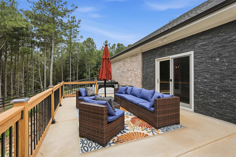 Terrace/patio 4, Big Ridge Hideaway - Hot Tub, Pickens