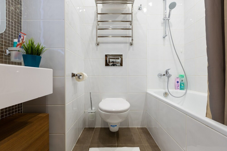 Bathroom 3, Apart Mitino, Krasnogorskiy rayon