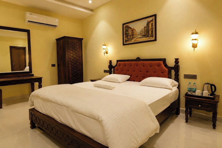 Room 1, Tribhuavan Hotel & Restaurant, Ujjain