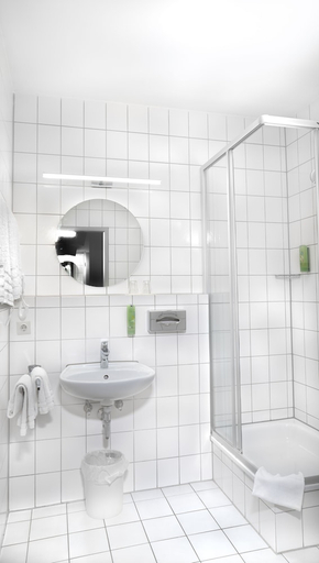 Bathroom, eXo Individual Hotel Heilbronn, Heilbronn