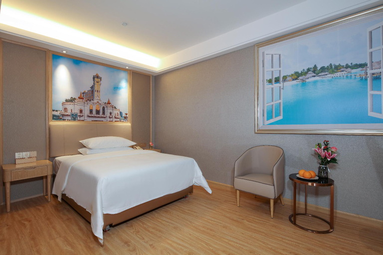 Bedroom 2, Vienna Hotel Zhuhai Huafashangdu Nanping Science Industrial Park, Zhuhai