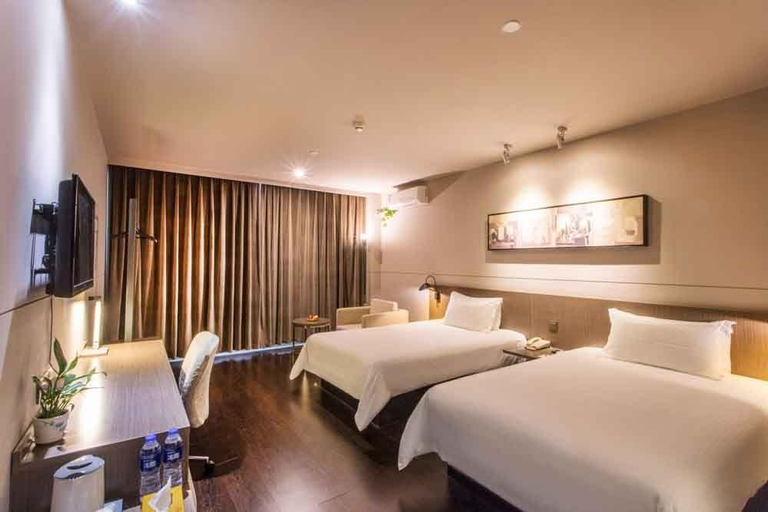 Bedroom 3, Jinjiang Inn Select Suzhou Industrial Park Dushu Lake Dongxing Road, Suzhou