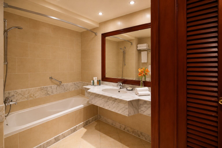 Bathroom 5, Safir Sharm Waterfalls Resort, Sharm el-Sheikh