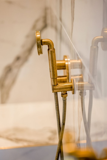 Bathroom 5, Hunton Park Hotel, Hertfordshire