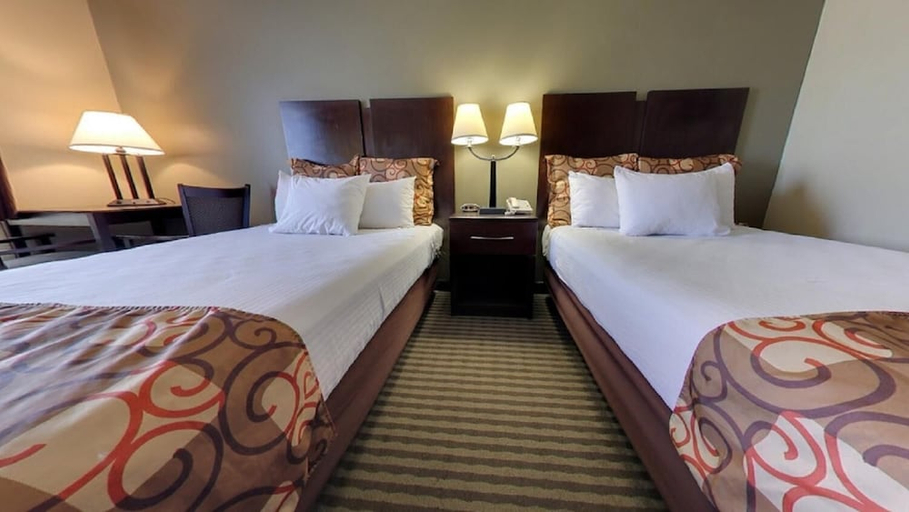Bedroom 1, Econo Lodge, Burke