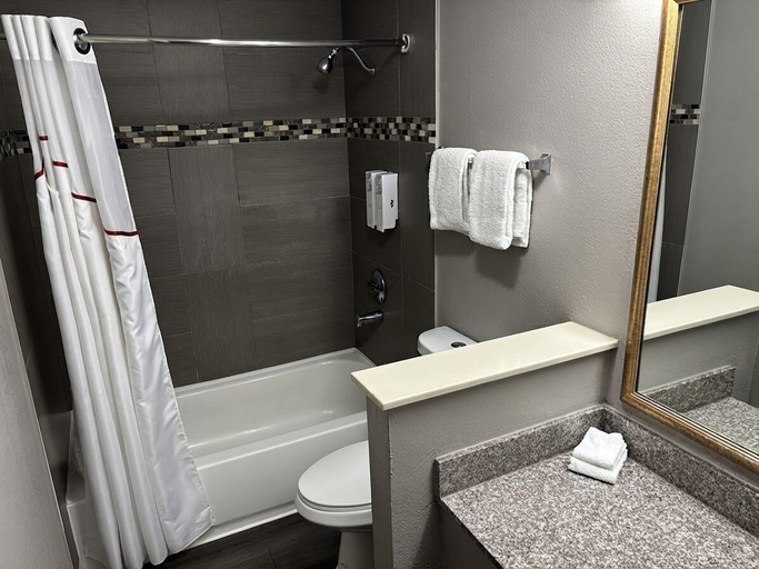 Bathroom 4, Red Roof Inn Birmingham – Highway 280, Shelby