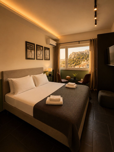 Bedroom 3, Elite Ermou Suites, Attica