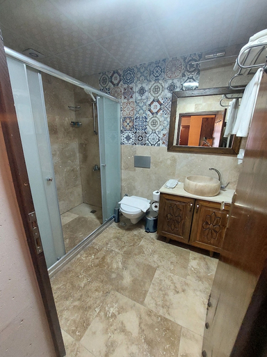 Bathroom 5, Stone Age hotel Goreme, Nevşehir