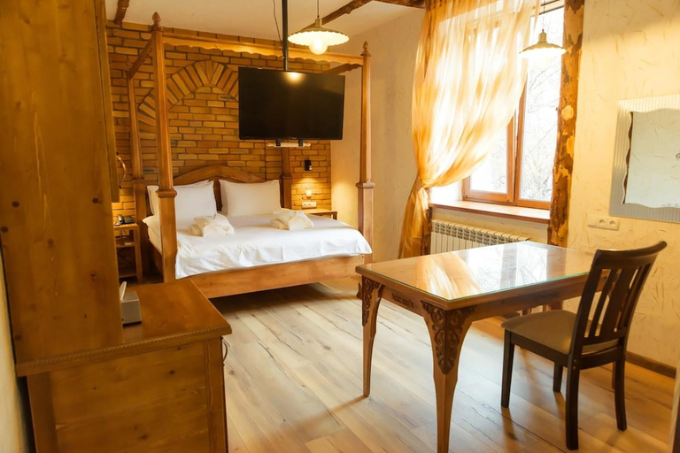 Bedroom 2, Orbita Boutique Hotel, Shymkent