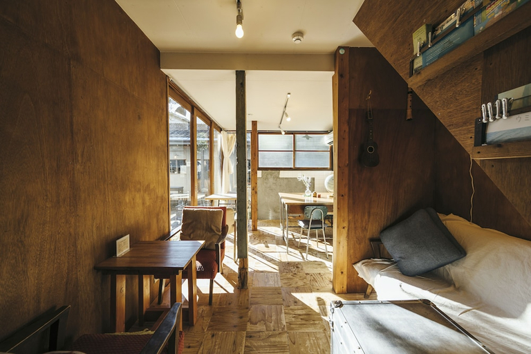 Bedroom 4, Torii-Kuguru Hostel, Okayama