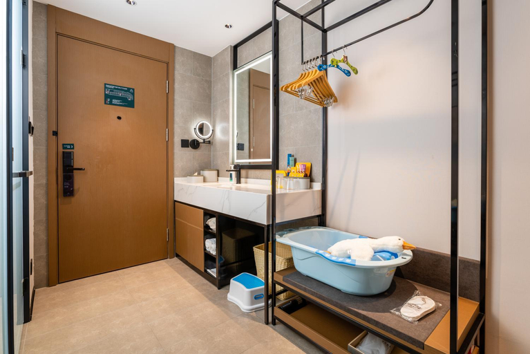 Bathroom 4, Atour Hotel Xiamen North Railway Station Jiageng Stadium, Xiamen