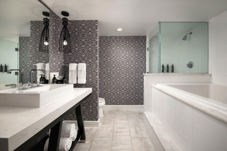 Bathroom 5, The Royal Sonesta Washington DC Dupont Circle, Washington D.C.